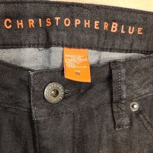 ❤ MINT❤Christopher Blue Upscale Black Jeans Sz 10